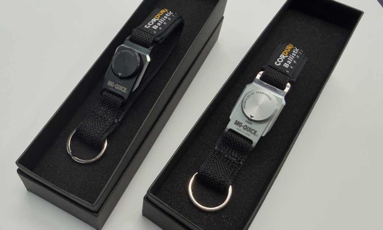 MG-QUICK SYSTEM採用キーホルダー